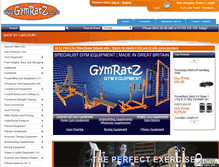 Tablet Screenshot of gymratz.co.uk